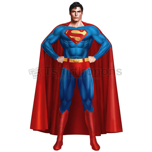 Superman T-shirts Iron On Transfers N4648 - Click Image to Close